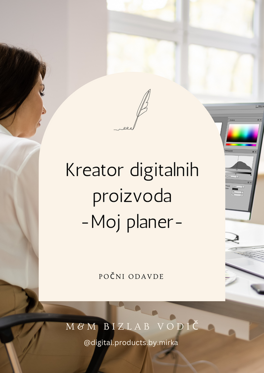 Planer za kreatore digitalnih proizvoda